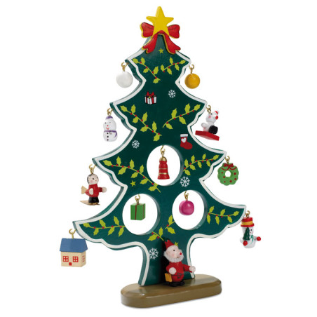 Woodtree personnalisé — décorations de Noël | Green Day Concept