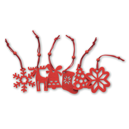 Rouge personnalisé — décorations de Noël | Green Day Concept